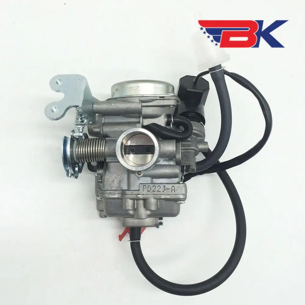 PD22J-A Карбюратор с большим отверстием CVK 22 мм GY6 двигатель скутер 100CC-125CC мопед carb