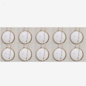 

10pcs/lot 21mm Ultrathin Film Twin Chip Piezoelectric Ceramic PZT Ceramic