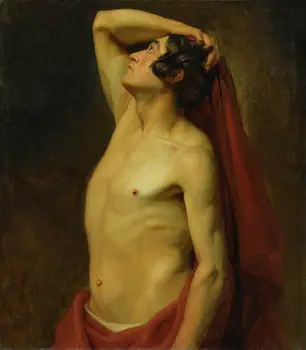 

The artist paints homosexual works on canvas 24x36in with high quality handicraft art.