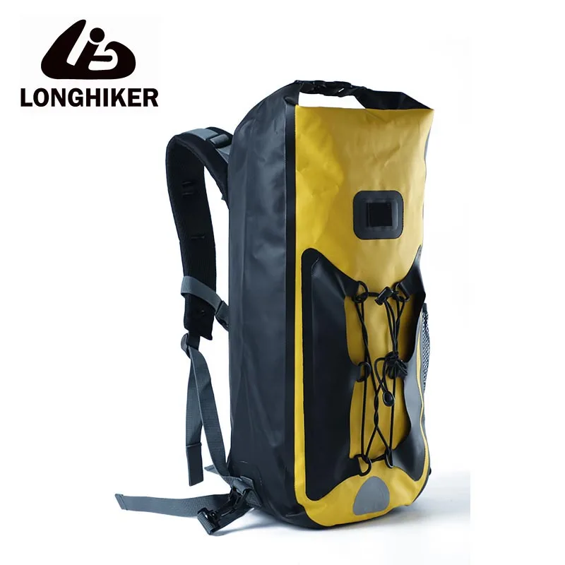 LONGHIKER 20L спортивный Водонепроницаемый Сухой Рюкзак из ПВХ сумка для велоспорта