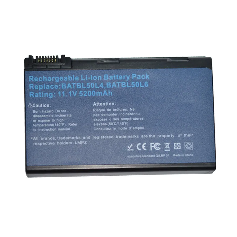 10 8 В ноутбука Батарея для Acer BATBL50L6 BATBL50L8H BATCL50L 90NCP50LD4SU1 90NCP51LD4SU2 Aspire 3100 5100 5110 9110