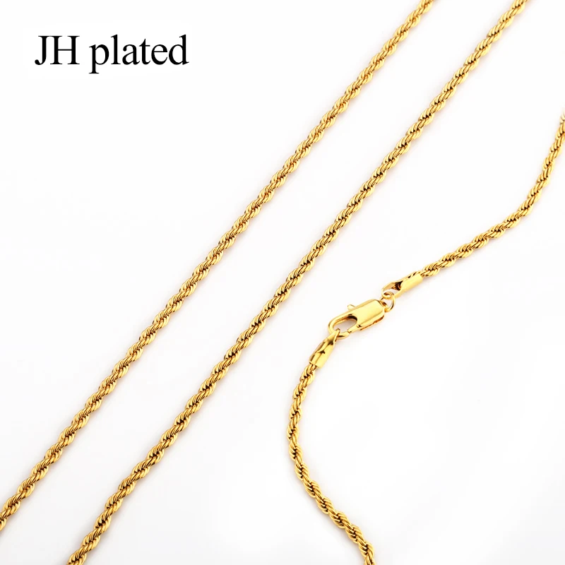JHplated 2019 Новый Модный золотой цвет Long45 60 см Распятие Иисуса религиозные ожерелья