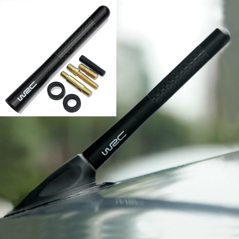 

WRC Carbon Fiber Radio Car Antenna for Ford Focus Kuga Fiesta Ecosport Mondeo Escape Explorer Edge Mustang Fusion Flex