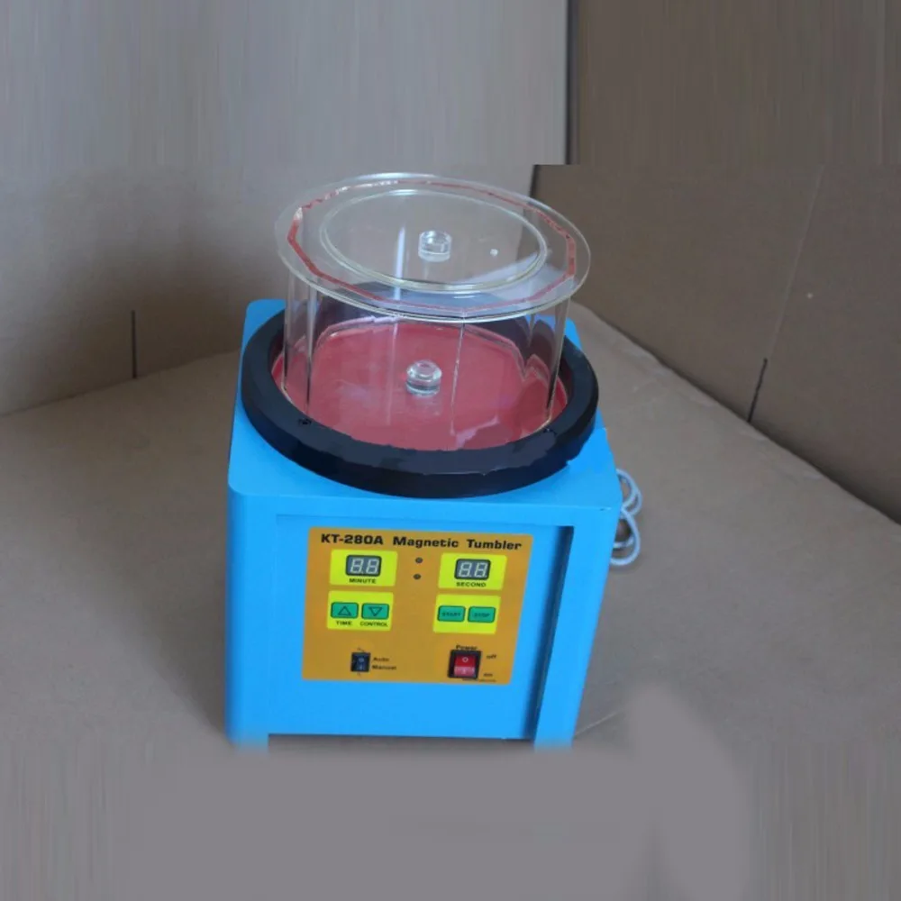 kt 280A tumbler Tumbler Polisher polishing with 200g