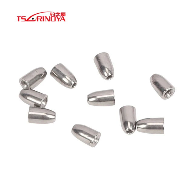 TSURINOYA Tungsten Steel Fishing Sinker 1.7g/3.5g/5.25g/7g Bullet Shape  Fishing Weight For Texas Rig Bait Fishing Accessories