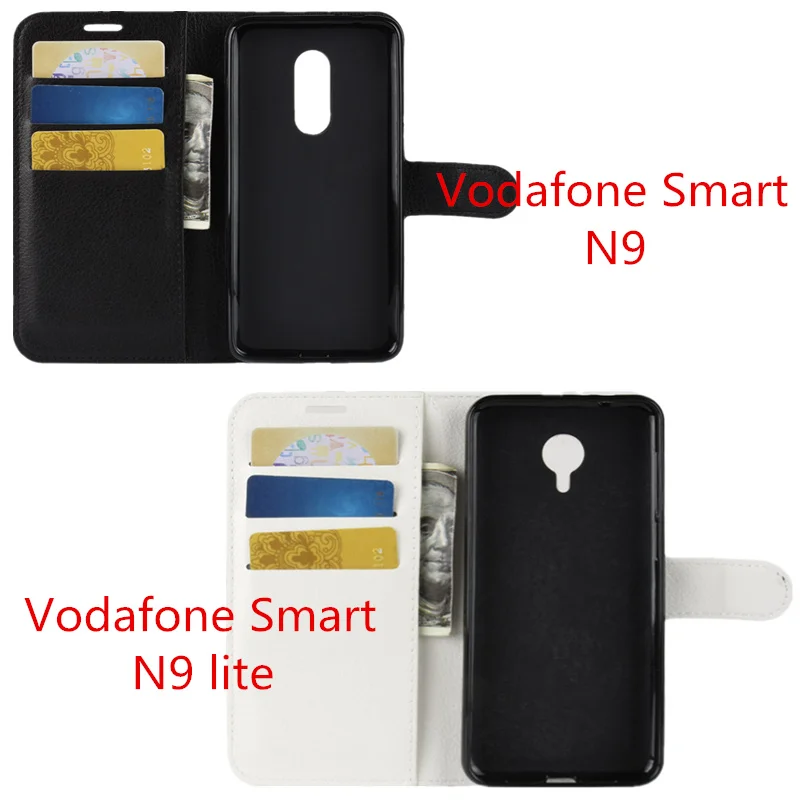 Vodafone Smart N9 Чехол Smart N9 Lite caseluxury чехол-кошелек из искусственной кожи задняя крышка чехол для телефона Vodafone Smart N9 N9Lite чехол с откидной крышкой