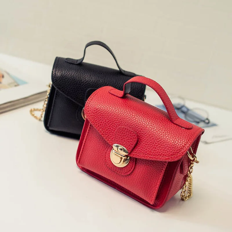 Women Casual Handbags 2017 Fashion Girls Mini Messenger Bags Mini Purse