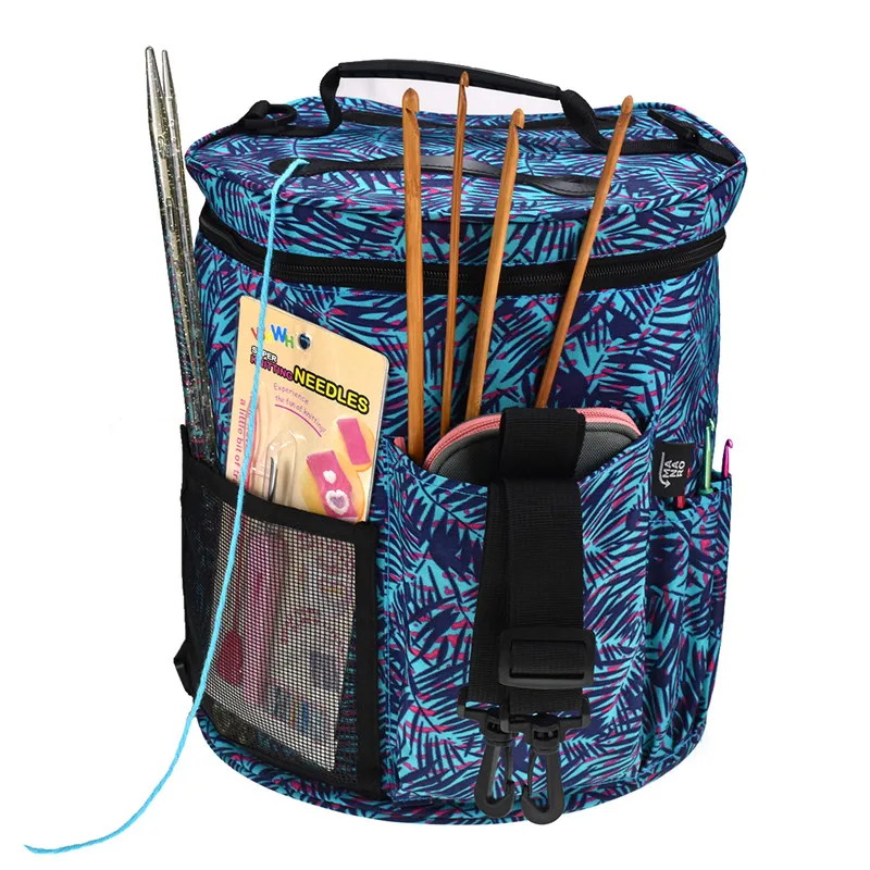 Yarn Storage Bag Case Yarn Drum Ladies Crochet Is Suitable For All Crochet Sewing Accessories DIY Sewing Tool Storage Bag