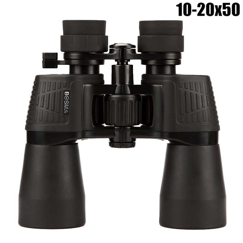 Мощный бинокль 10-20X50 с высоким зумом 10000 м HD vision водонепроницаемый телескоп дневной ночной профессиональный открытый охотничий прицел - Цвет: 10-20x50