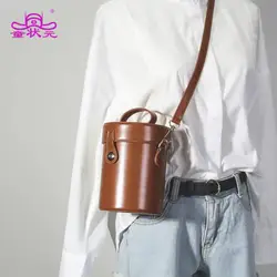 2019 личность из искусственной кожи Для женщин сумки роскошные театральные сумочки Винтаж клатч мини-сумка-мешок дизайнер Для женщин сумка