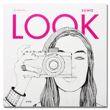 96 Pages Look Camera Girl Coloring Book for Children Adult Relieve Stress Graffiti Painting Drawing Art Book Stationery Supplies 96 Pages Look Camera Girl Coloring Book for Children Adult Relieve Stress Graffiti Painting Drawing Art Book Stationery Supplies