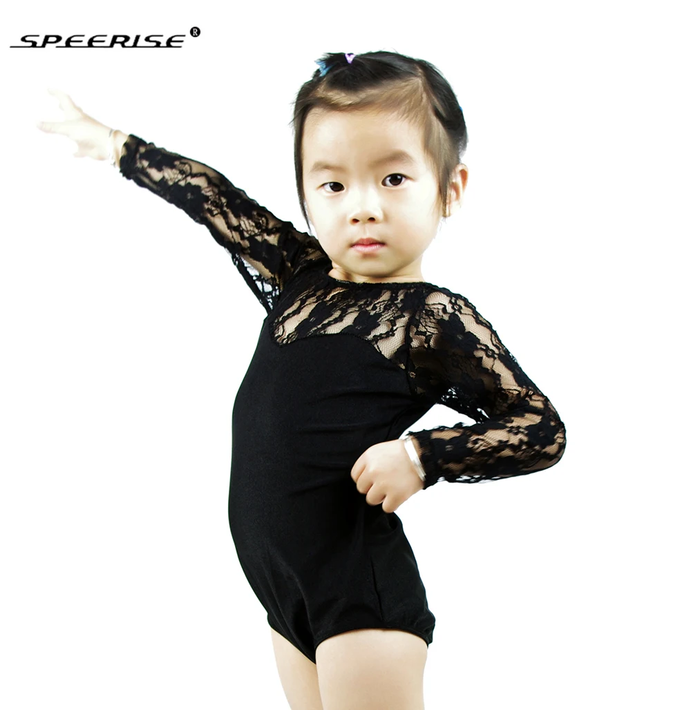 Buy SPEERISE Girls Lace Ballet Leotards kids Long