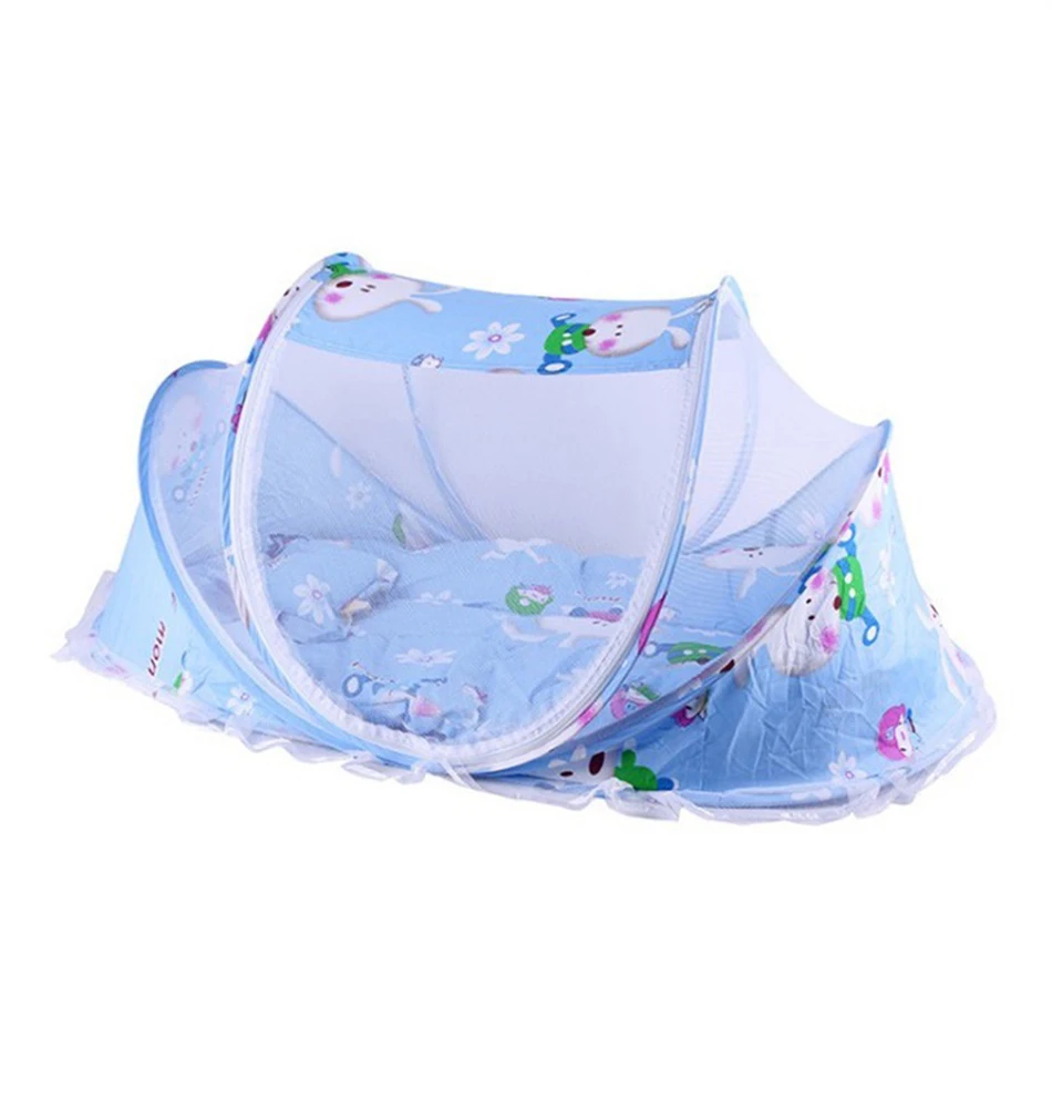 Постельные принадлежности для новорожденных кроватная сетка защита кроватки узор москитная сетка Съемная летняя антимоскитная Колыбель