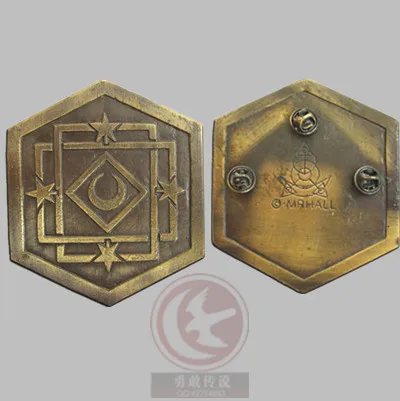 

Metal Yoruichi Shihoin Badge From Bleach Anime