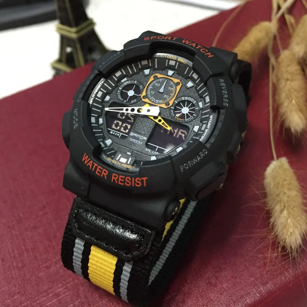 

Top Brand Men Sports Watches LED Digital Watch Fashion Outdoor Waterproof  Men's Wristwatches Relogio Masculino Erkek Saati Gift