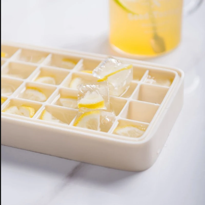 

24 Cube Ice Cube Trays Square Silicone Ice Cube Mold DIY Ice Maker Whiskey Tools Drinks Bar Household Use Kitchen Accessories