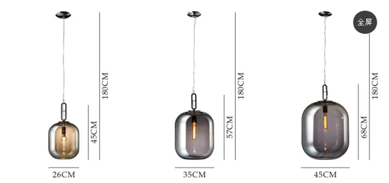 Modern Designer Glass Pendant Lamp-4