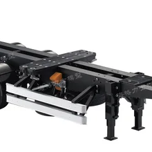 Treaxial 4" контейнерная рама шасси полуприцепа для tamiya по супер скидке 1/14 шкала R/C тракторный прицеп Гром Дракон BENZ попка R470 R620