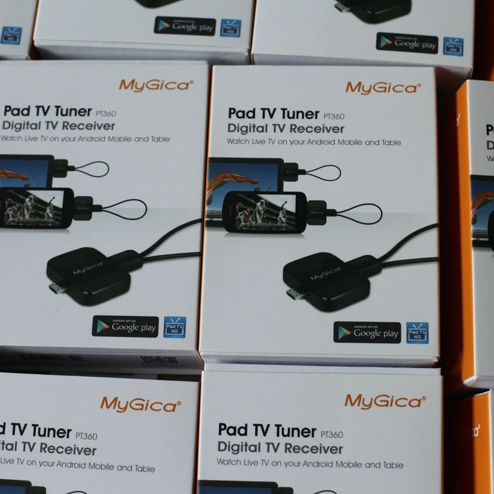 ТВ тюнер Geniatech MyGica PT360 DVB T2 Pad с micro USB HD приставка ресивер dvb t для телефонов android и