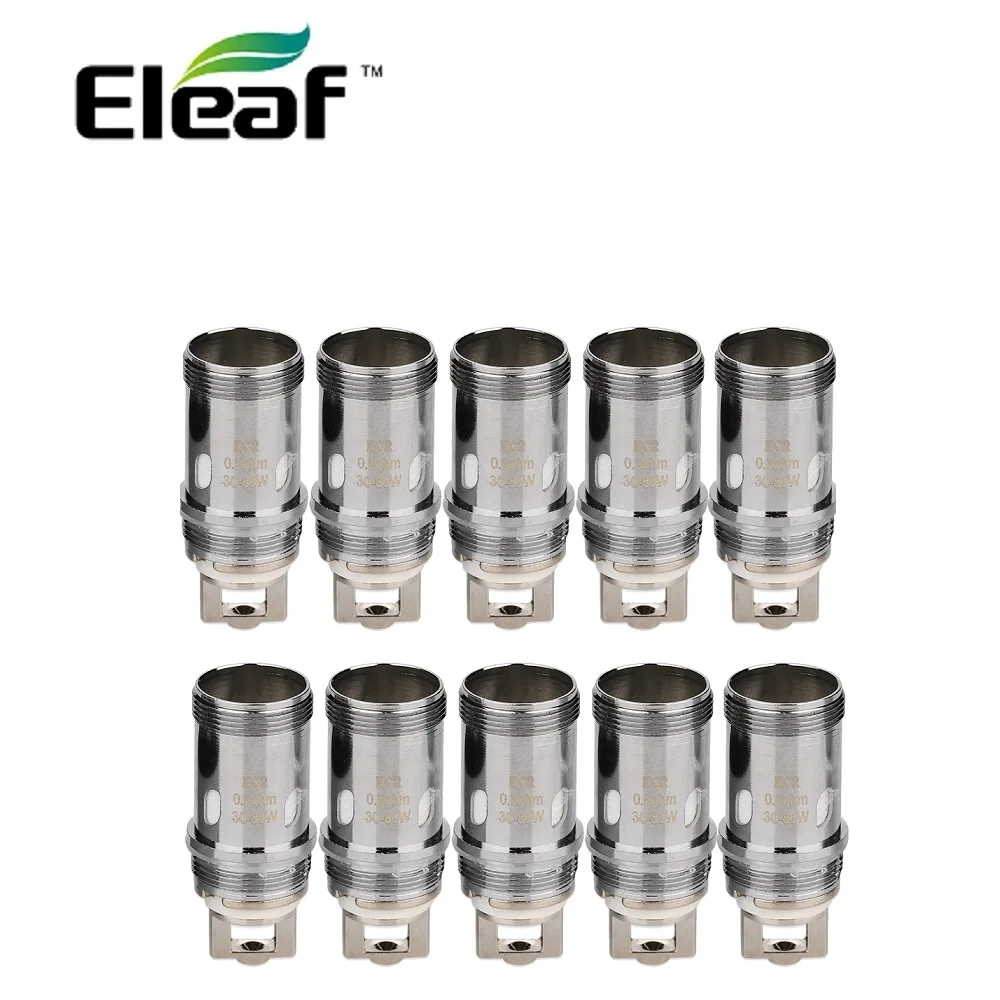 100% Оригинальные 10 шт Eleaf Melo 4 катушки распылителя головки EC2 катушки Evaporizer 0.3ohm/0.5ohm Vaping EC2 катушки для Мело 4 бак/IKuun I200