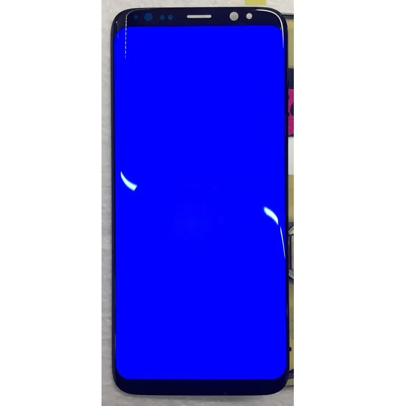 S8 ЖК-дисплей для SAMSUNG Galaxy S8 G950 G950F сенсорный экран дигитайзер запасные части с дефектом OUKAXI