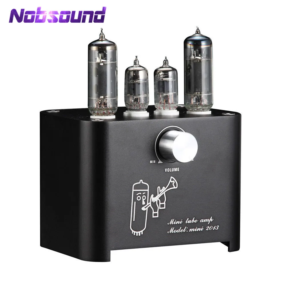 Nobsound APPJ Mini 6J1 + 6P1 вакуумный трубчатый усилитель стерео Hi Fi мощности для