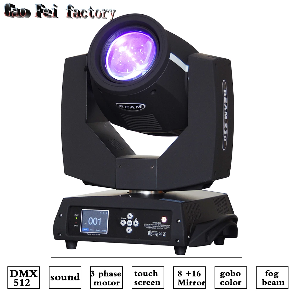 

7R 230w Sharpy Beam Moving Head Light Prism Zoom Stage Dimming Lights Gobo Light Spotlight For Stage Disco Club Lighting