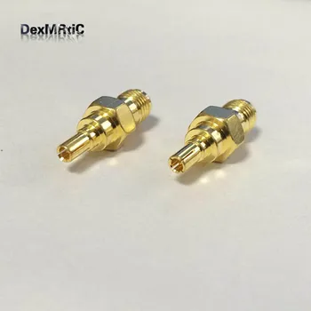 

1pc SMA-CRC9 Adapter CRC9 male to RP SMA female male pin RF connector convertor straight for HUAWEI modem