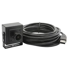 ELP High Resolution SONY IMX179 Mini Wide angle 170degree Fisheye CCTV USB Camera 8MP HD Webcam for Industrial Photography