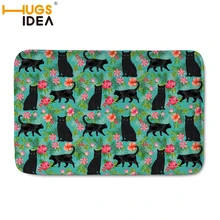 HUGSIDEA Homing Новое поступление дверные коврики для входной двери 3D милый, с кошками, животными коврики с принтом гостиная пыленепроницаемые коврики для дома
