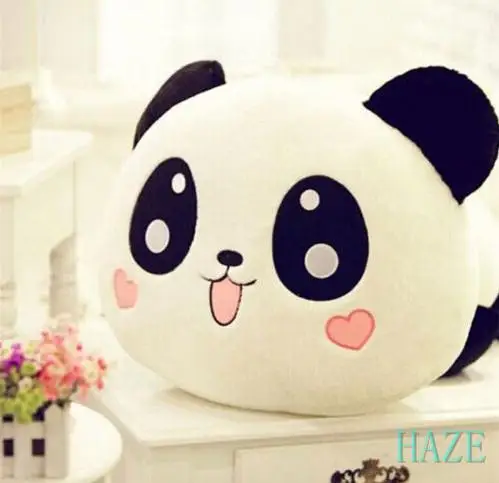 

Cute Plush Doll Toy Stuffed Animal Panda Pillow Quality Bolster Gift 8"
