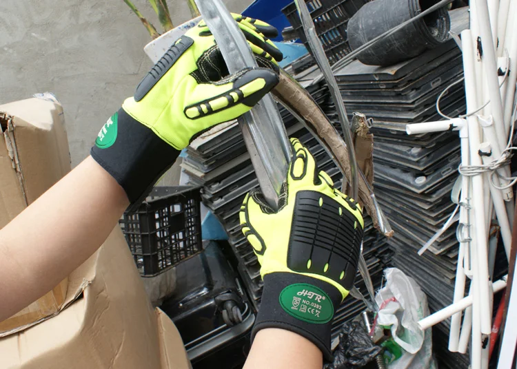 Антивибрационные защитные перчатки, вибрационные и ударопрочные перчатки, противоударные механические рабочие перчатки