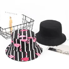 Фламинго с анималистичным принтом Панама для рыбака шляпа на открытом воздухе Дорожная шляпа шляпы от солнца для мужчин и женщин