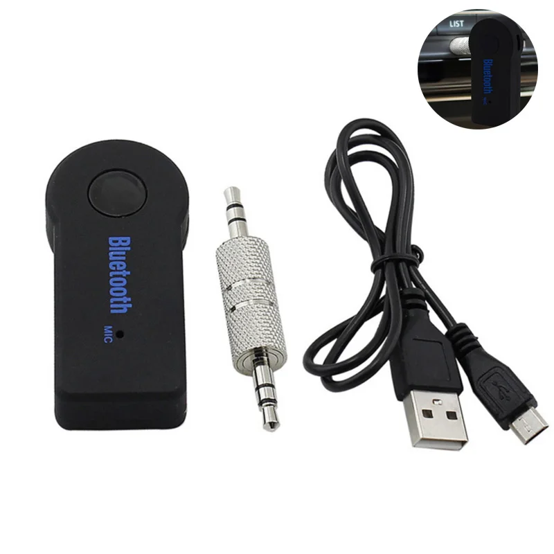 

CARGOOL Car Bluetooth Kit Wireless Bluetooth Adapter Receiver Audio Music Receiver Adapter Mini Bluetooth Adapter
