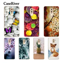 CaseRiver Huawei Honor 6X Case Cover Soft Silicone TPU Fashion Printed Drawing Phone Back Protective Case FOR Huawei Honor 6X
