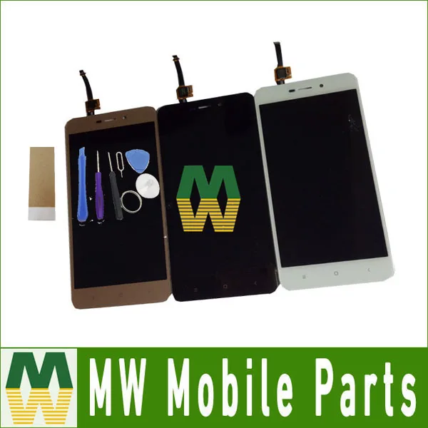 1PC Lot 5 0 For Xiaomi Hongmi Redmi 4A LCD Display Touch Screen Digitizer Assembly Black