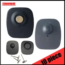 Магнитный eas тег многоразовый eas Противоугонный тег 10 шт. мини eas жесткий тег магазинный датчик тег с булавками