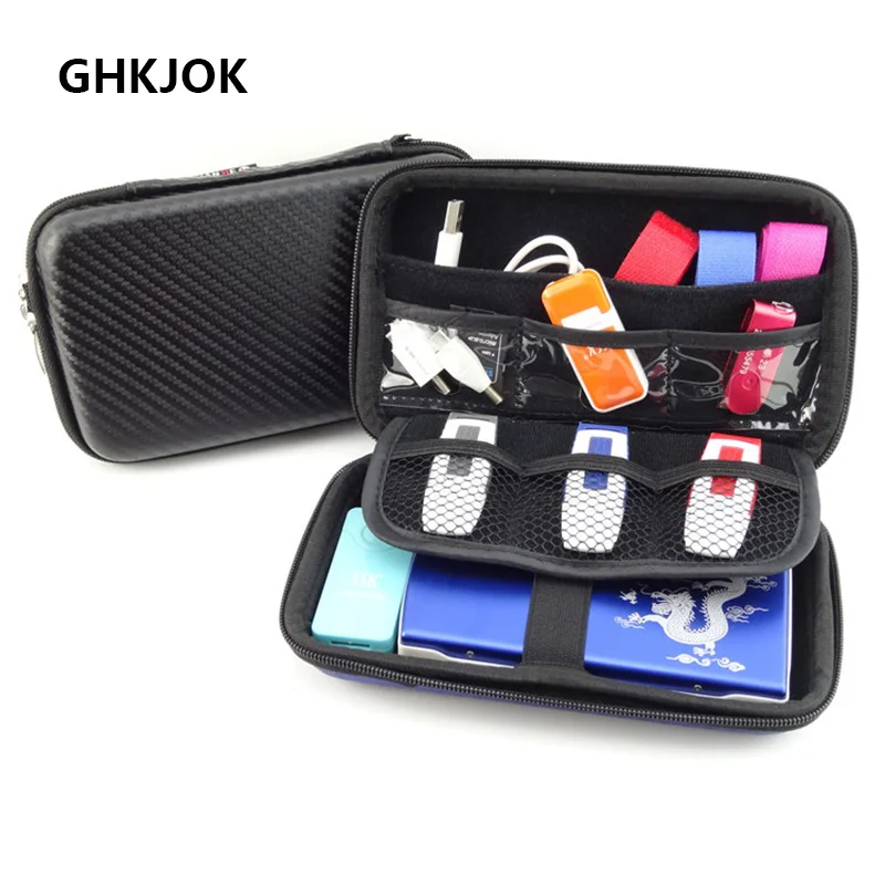 

Protective Hard Cover Storage Cases for Nintendo New 3DS XL 2DS Pouch Digital Bags for External 2.5 inch Hard Drive USB Cable