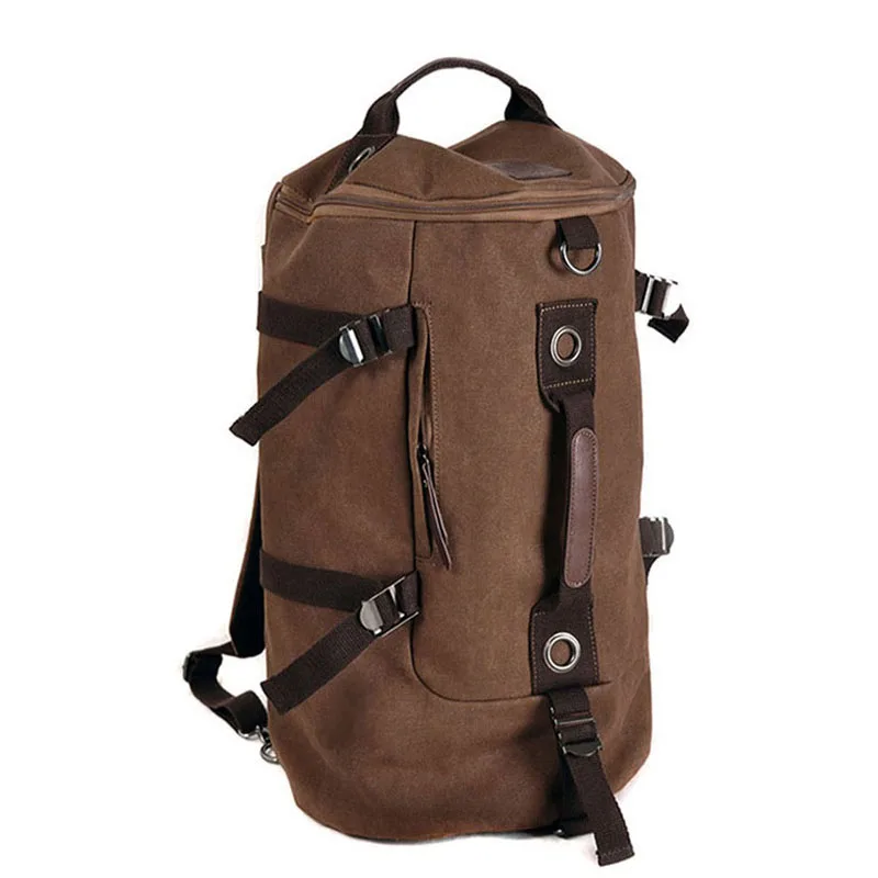 Military Tactical Backpack Male Sports Multifunctional Canvas Backpacks Large Capacity Bucket Sport Army Bag GYM Travel Rucksack