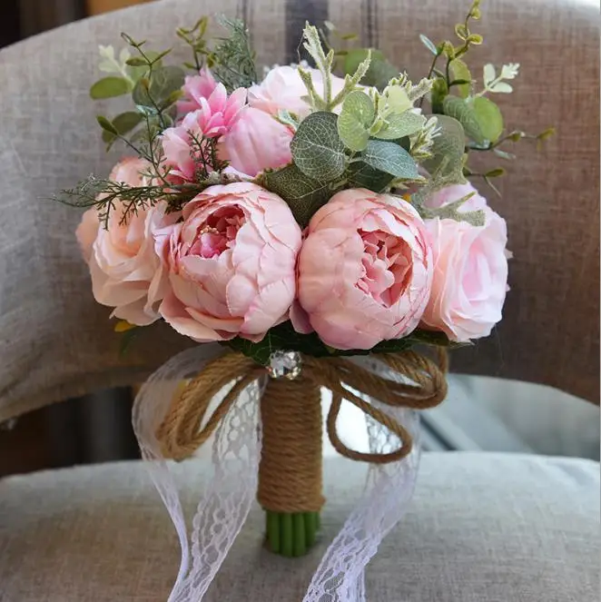 Cheapest Pe Rose Bridesmaid Wedding Foam Flowers Rose Bridal