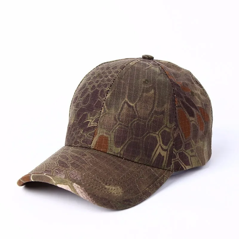 "CamoPython" - Snakeskin pattern camouflage cap 2