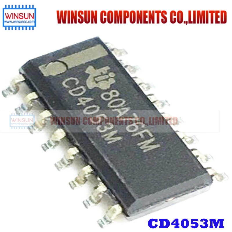 10 шт./лот CD4053M SOP16 CD4053 CD4053BM Фирменная Новинка | Обустройство дома