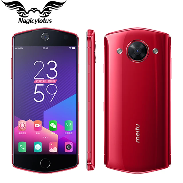 Cheap Brand New Meitu M8 Mobile Phone 4G LTE 5.2 inch 4GB RAM 64GB ROM Android MT6797M Deca Core 4G 21.0MP Camera Smartphone 