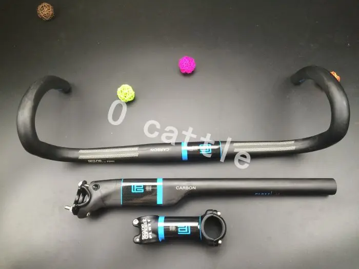 

bicycle handlebar carbon MTB PLATT Carbon Handlebar Road Ensemble handlebar Handlebar + Stem bike parts + Saddle S