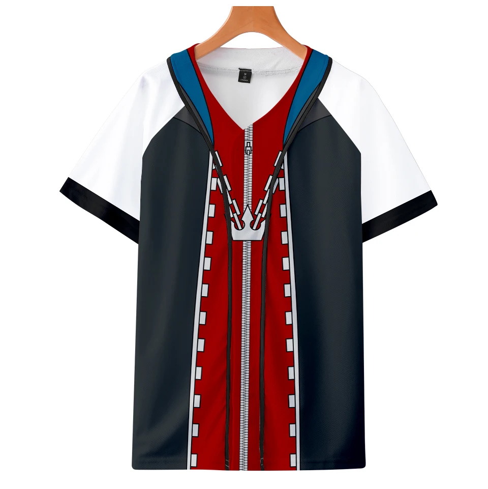 Новинка 2019 популярная нижняя рубашка унисекс kingdom hearts 3 осенняя бейсбольная с