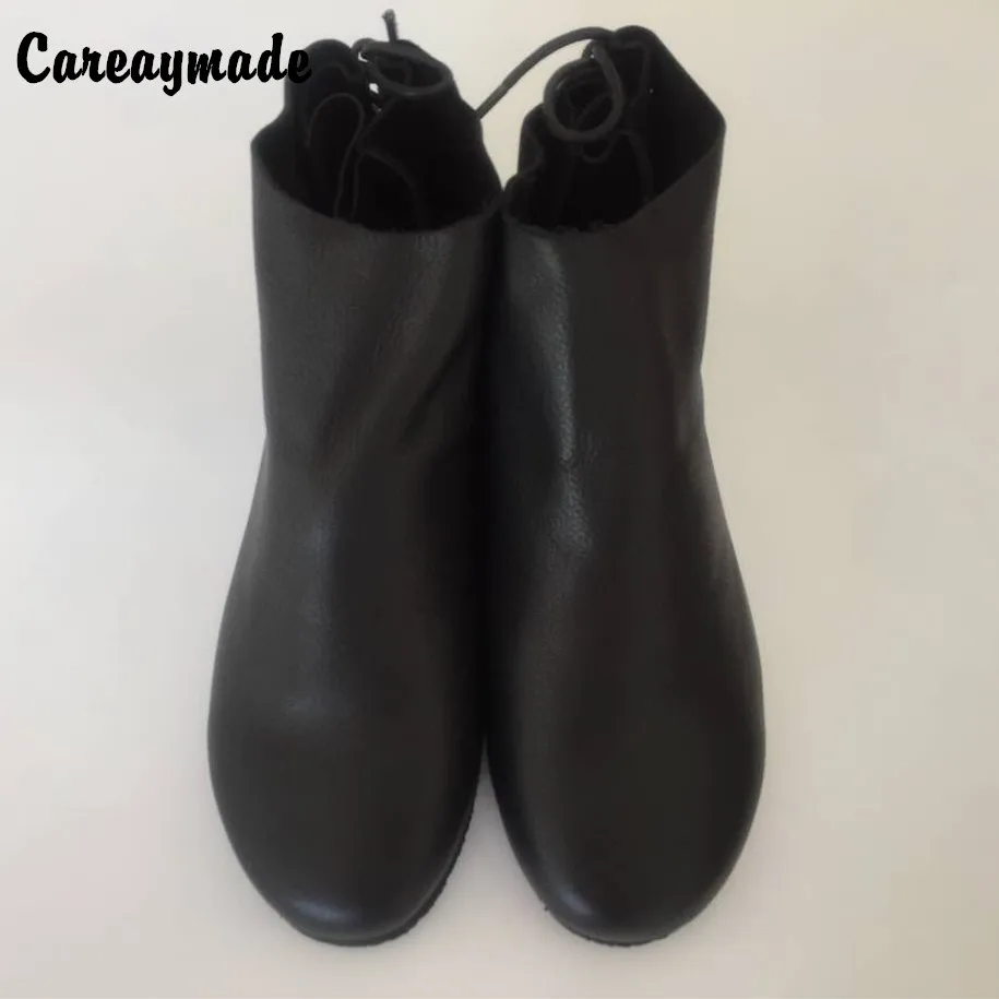 Free shipping,The winterand autumn 2016 new handmade Top layer Genuine leather boots Retro Leather shoes Sen girls style Free shipping,The winterand autumn 2016 new handmade Top layer Genuine leather boots Retro Leather shoes Sen girls style