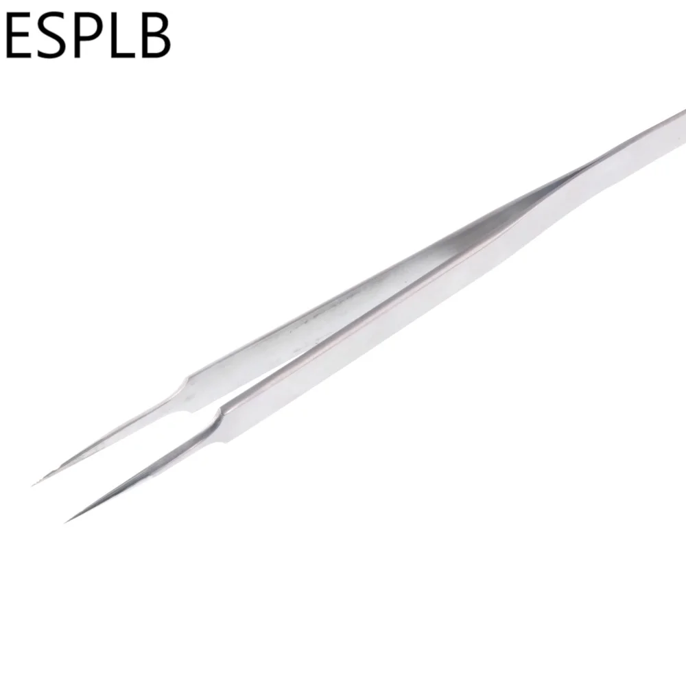 ESPLB ультра точный Пинцет из нержавеющей стали длинный 160 мм промышленный прямой изогнутый электронный заостренный пинцет для ремонта телефона