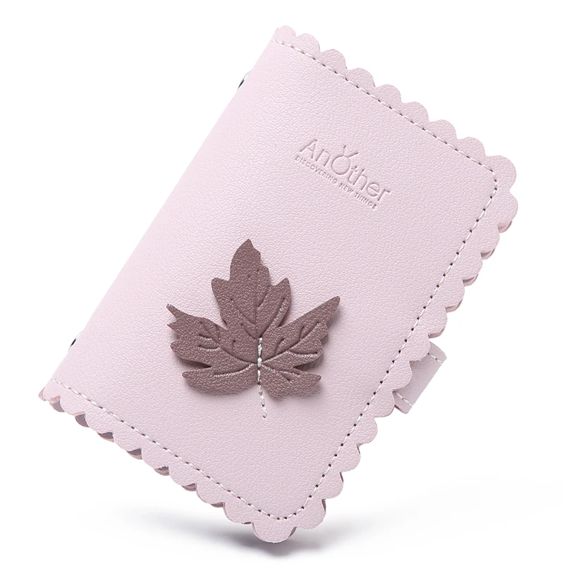 APP BLOG бренд для женщин мужчин ID кредитный бизнес держатель для карт кошелек женский мужской Обложка для паспорта карты сумка Чехол Femme Bolsa Feminina - Цвет: maple leaf purple