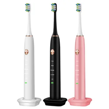 

Electric Toothbrush Intelligent Automatic Soft Hair Magnetic Induction Rechargeable Toothbrush Ultrasonic USB Charging ESD