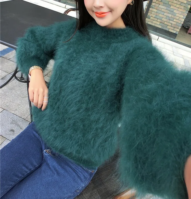 Настоящие норковые кашемировые пуловеры женские модные роскошные шубы из натурального меха свитера OEM потребительская изготовленный на заказ пальто DFP899